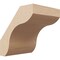 Ekena Millwork 5-inch W x 6-inch D x 6-inch H Stanfield Rough Cedar Woodgrain TimberThane Knee Brace, Primed BRCUR05X06X06STARCPR - alternate 1